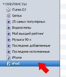 Синхронизация iTunes с iPhone и iPod. 