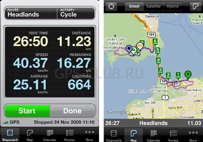 Cyclemeter 5.0 обновленная версия любимого приложения для велосипедистов