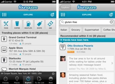 foursquare-1 Foursquare 3.0: Новые возможности для пользователей популярного сервиса