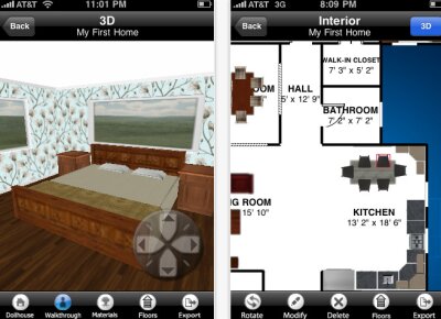 Виртуальный дизайнер интерьера Home 3D