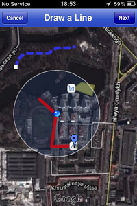 Карты Google и My Maps Editor как загрузить свои маршруты в iPhone