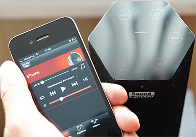 Sound BlasterAxx SBX 10 беспроводная акустическая система для iPhone
