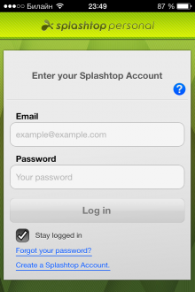 Splashtop Personal управление компьютером с iPhone [Free]