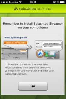 Splashtop Personal   управление компьютером с iPhone [Free]