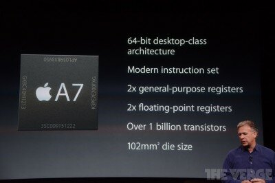 Процессор iPhone 5s маркетинговый ход 
