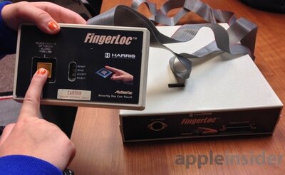 Ранний прототип сканера отпечатков пальцев iPhone 5s