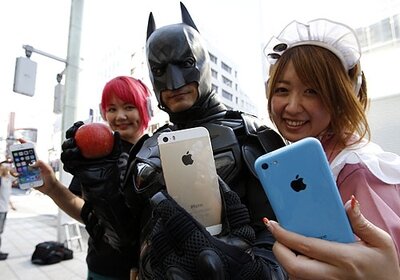 iPhone 5c и iPhone 5c самые продаваемые гаджеты в Японии