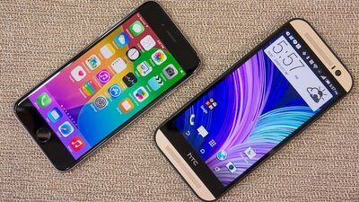 iPhone 6 против HTC One (M8): кто быстрее?