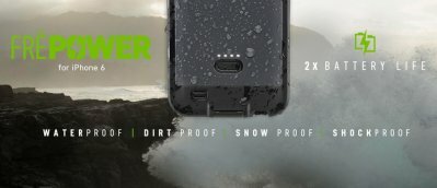 LifeProof FRĒ Power: защитный чехол для iPhone 6 с дополнительным аккумулятором