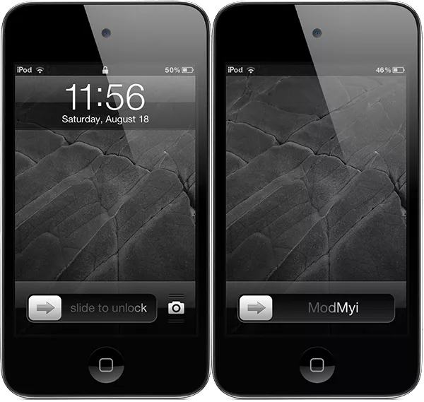 Как убрать часы с экрана блокировки iPhone