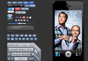 iOS 6 GUI PSD - шаблоны для разработки приложений под iOS