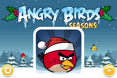 Angry Birds зимний сезон