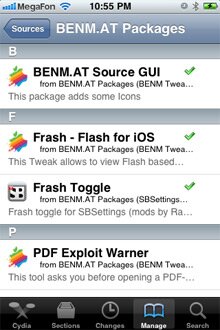 Flash в iPhone плагин для Safary. [Cydia]