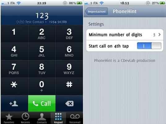 Phonehint PhoneHint - быстрый поиск номера телефона