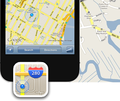 maps Работа с картами в iPhone