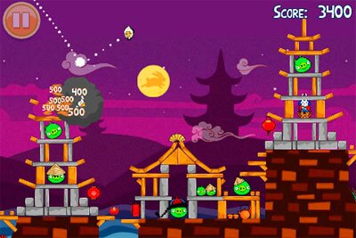 Angry Birds Seasons лунный фестиваль