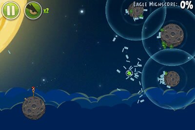 ab3 Angry Birds Space - свиньи в космосе