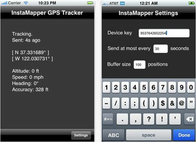 GPS Tracker отслеживание маршрута в реальном времени [Free]