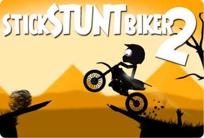Stick Stunt Biker 2 прокатиться с ветерком