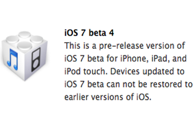 iOS 7 Beta 4 что новенького [+Ссылки на загрузку]