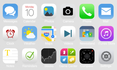Концепт ультратонкого iPhone 6 с новыми иконками iOS 7