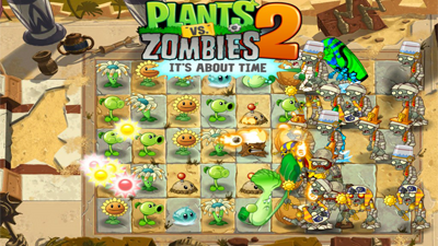 Plants vs Zombies 2: its about time новая атака зомби [Free]