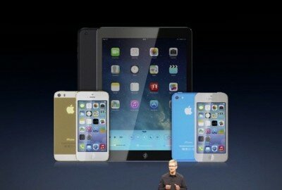 Концепт осенней презентации iPhone 5S и iPhone 5C 