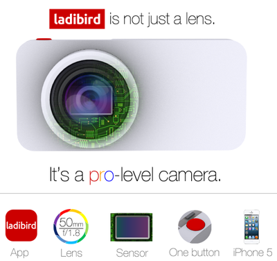 Ladibird профессиональная камера для iPhone 