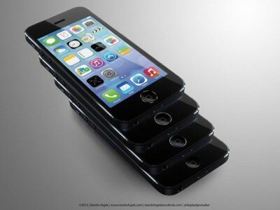 iPhone 5S получит сканер отпечатков пальцев с NFC и процессор A7