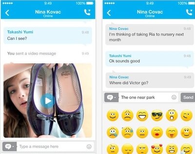 Вышла обновленная версия Skype в стиле iOS 7