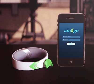 Amiigo фитнес браслет с поддержкой iPhone