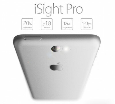 Концепт iPhone 6 в стиле iPad Air