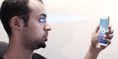 Концепт iPhone 6 со сканером сетчатки глаза и стереокамерой