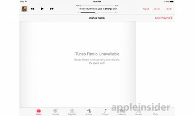 iTunes Radio вскоре заработает в Австралии, Великобритании и Канаде
