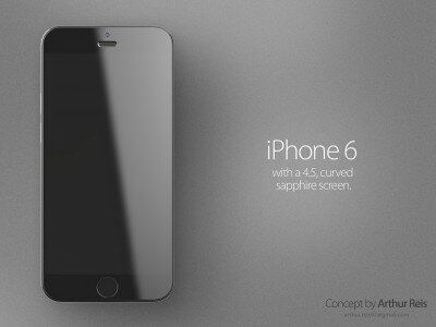 Еще один концепт 4.5 дюймового iPhone 6