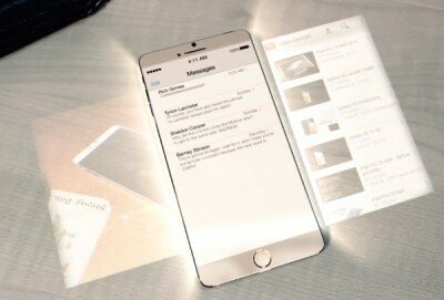 Футуристичный концепт iPhone 6 с голографическим дисплеем