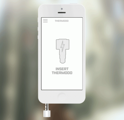 Thermodo крошечный термометр для iPhone