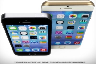 Реалистичный концепт iPhone 6 с изогнутым экраном
