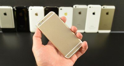 Фото алюминиевого макета iPhone 6 для производителей аксессуаров