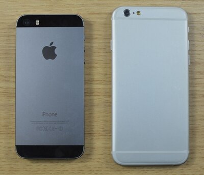 Сравнение iPhone 6 с iPhone 5s