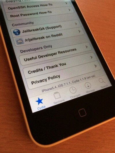 Хакер сделал джейлбрейк iOS 7.1.1