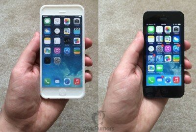 Макет iPhone 6 сравнили с iPhone 3G, iPhone 4, iPhone 5 и iPad mini