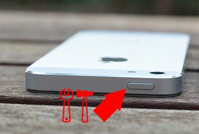 Не работает кнопка на iPhone меняем телефон по программе качества Apple