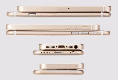 iPhone 6 не будет похож макеты, представленные на шпионских фото