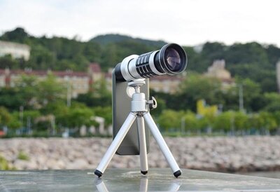2 in 1 24X and 12X Telephoto (Fixed Zoom) Lens – оптический зум для камеры iPhone