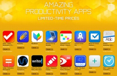 В App Store появился раздел «Отличные приложения для повышения продуктивности»