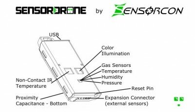 Sensordrone – 11 датчиков в крошечном брелке с поддержкой iPhone