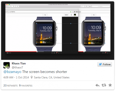 Вышло обновлённое промо видео Apple Watch
