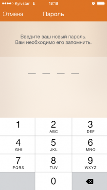 ВКармане электронный сейф конфиденциальных данных для iPhone