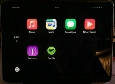 Разработчик портирует CarPlay на iPad и iPhone